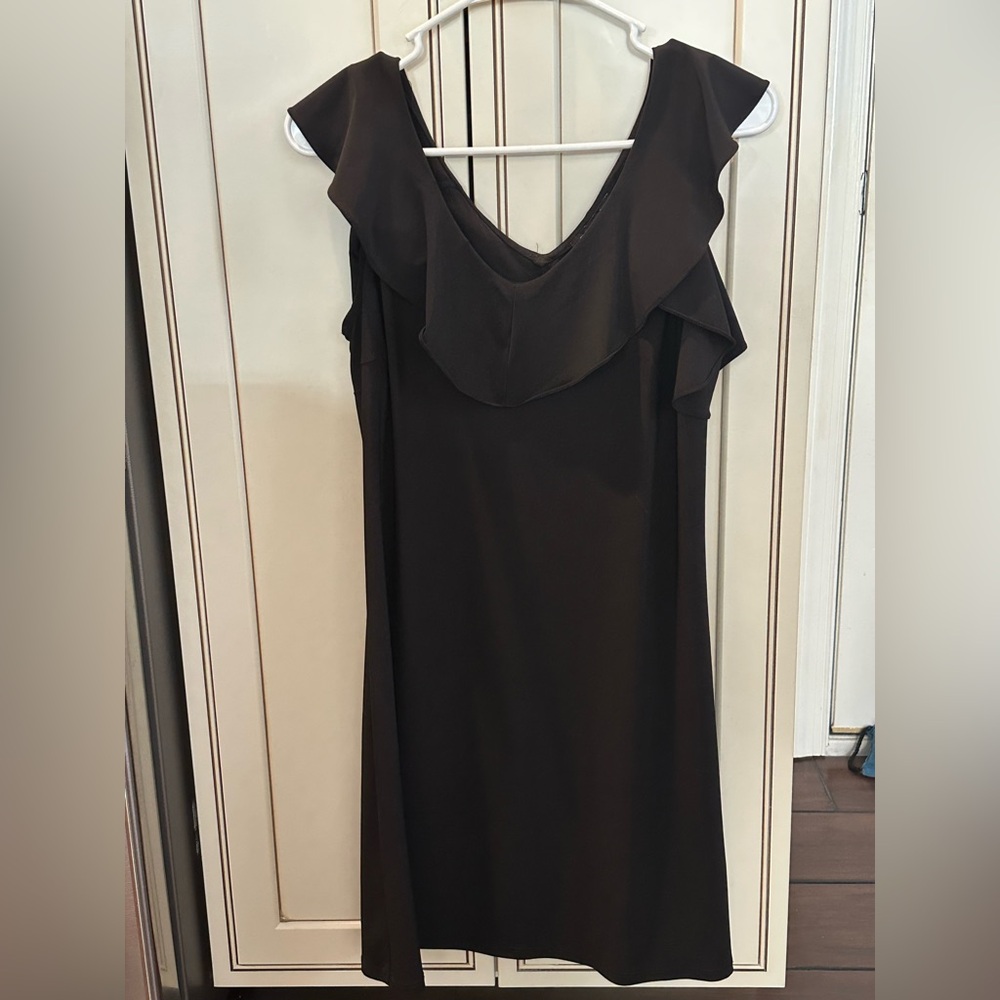 Black Roz & Ali dress size Medium petite